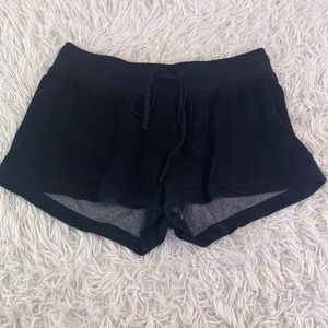 Hard Tail Terry Black Shorts